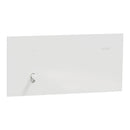 Clipsal Flush Switch, Clipsal Solis T Series, Horizontal Mount, 1 Gang Ebony Aluminium/ Ceramic White 230V-240V- 1041TA-EA, 1041TA-WC