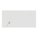 Clipsal Flush Switch, Clipsal Solis T Series, Horizontal Mount, 1 Gang Ebony Aluminium/ Ceramic White 230V-240V- 1041TA-EA, 1041TA-WC