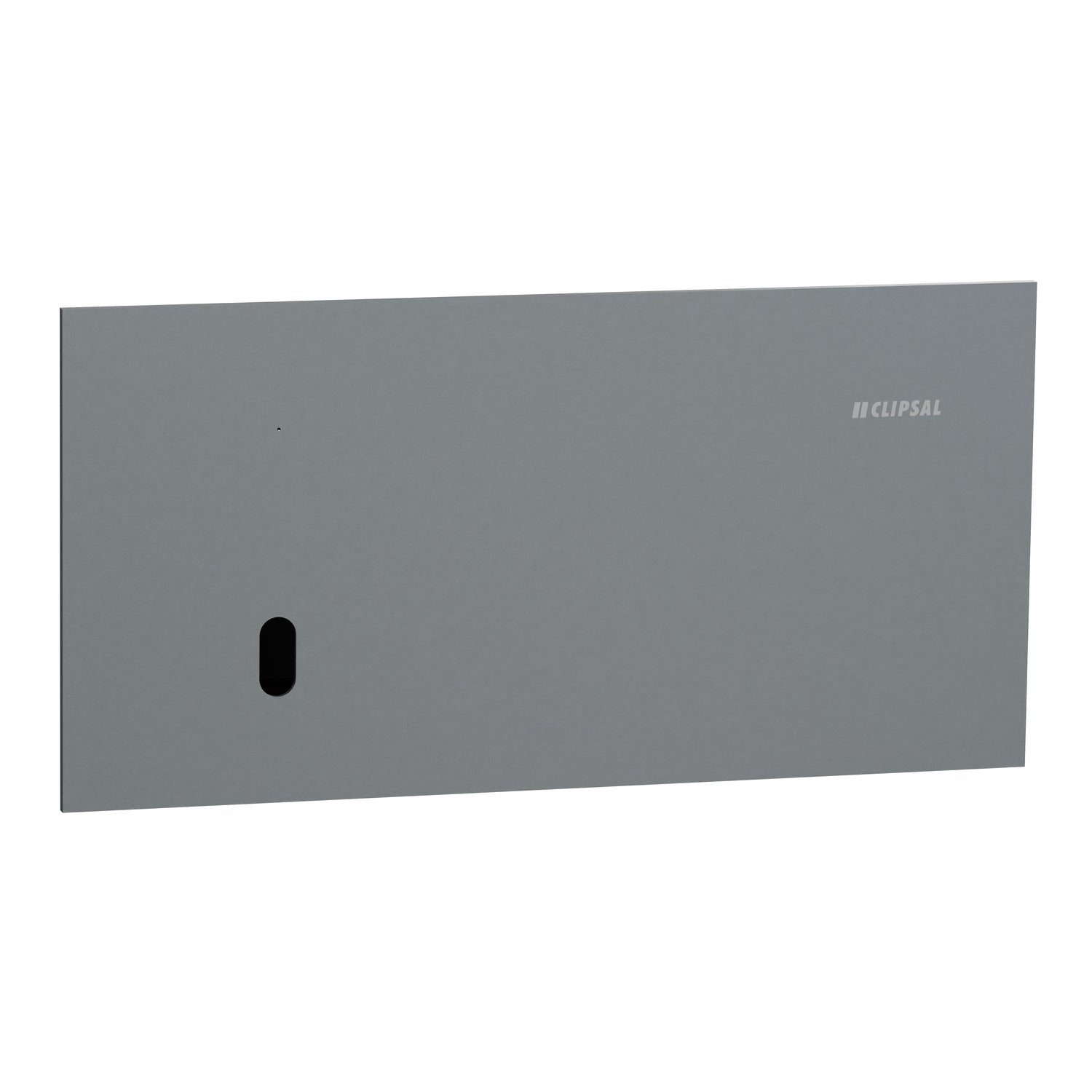 Clipsal Grid Plate and Cover, Clipsal Solis T Series, 1 Gang, Horizontal Platinum- 1041TUA-PT