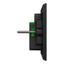 Clipsal Grid Plate and Cover, Clipsal Solis, 2 Gang, Horizontal Matt Black/ Matt White- 1042PUA-ZB, 1042PUA-ZW