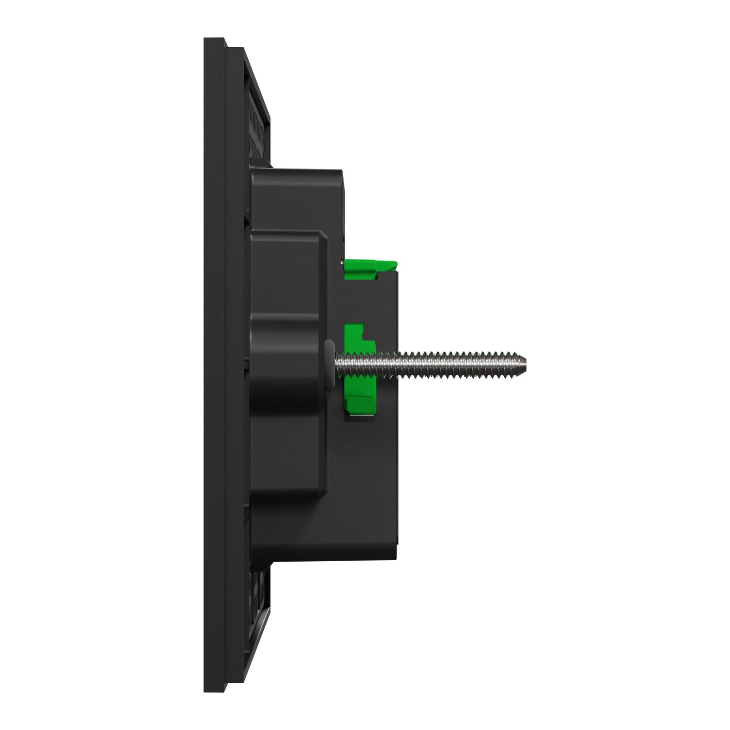 Clipsal Grid Plate and Cover, Clipsal Solis, 2 Gang, Horizontal Matt Black/ Matt White- 1042PUA-ZB, 1042PUA-ZW