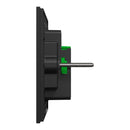 Clipsal Grid Plate and Cover, Clipsal Solis, 2 Gang, Horizontal Matt Black/ Matt White- 1042PUA-ZB, 1042PUA-ZW