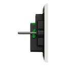 Clipsal Grid Plate and Cover, Clipsal Solis, 2 Gang, Horizontal Matt Black/ Matt White- 1042PUA-ZB, 1042PUA-ZW