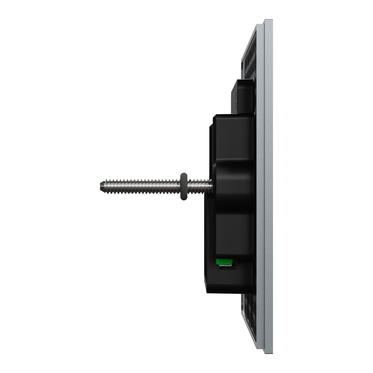 Clipsal Grid Plate and Cover, Clipsal Solis T Series, 3 Gang, Communication plate less mechs Platinum- 1043CP-PT
