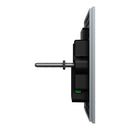 Clipsal Grid Plate and Cover, Clipsal Solis T Series, 3 Gang, Communication plate less mechs Platinum- 1043CP-PT