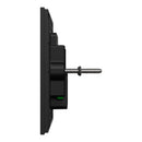 Clipsal Grid Plate and Cover, Clipsal Solis, 3 Gang, Communication plate less mechs Matt Black/ Matt White- 1043CP-ZB, 1043CP-ZW