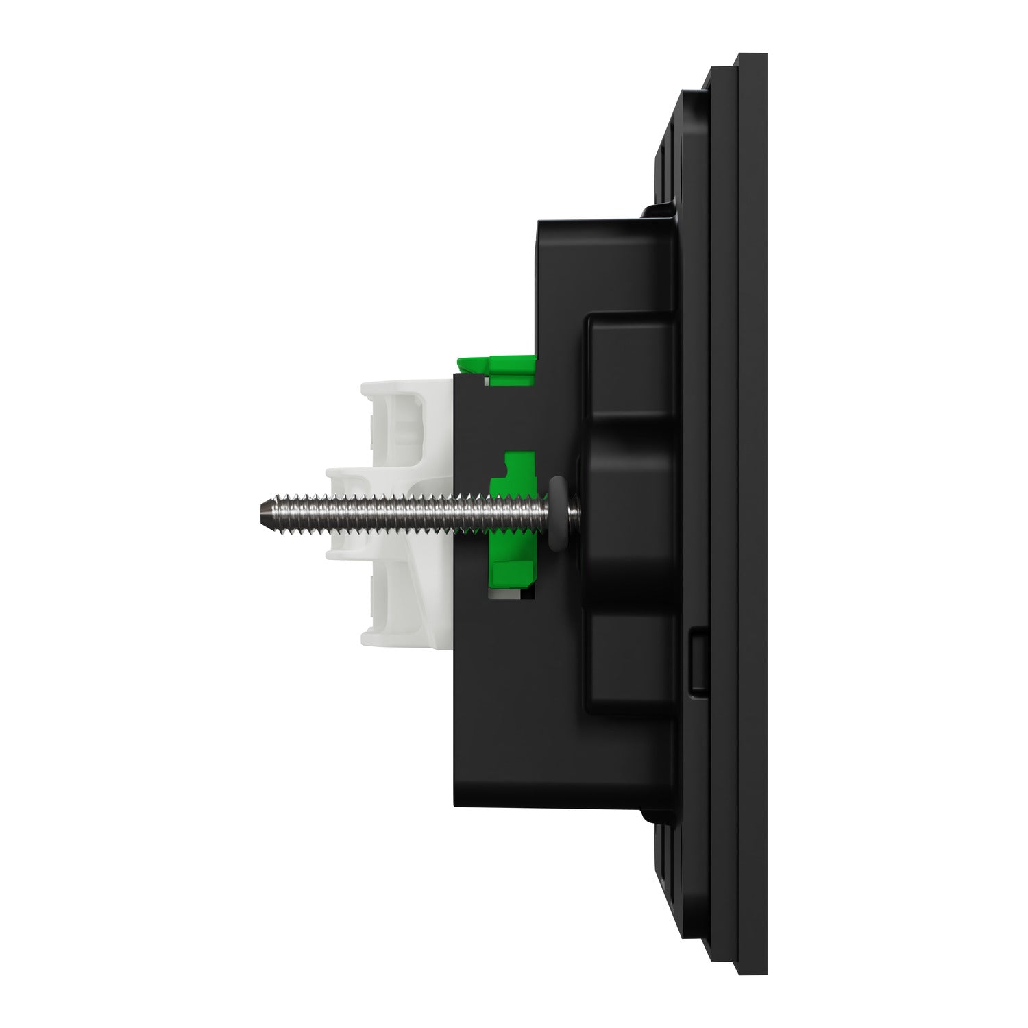 Clipsal Flush Switch, Clipsal Solis, Horizontal Mount, 3 Gang, Matt Black/ Matt White 230V-240V- 1043PA-ZB, 1043PA-ZW