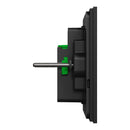 Clipsal Grid Plate and Cover, Clipsal Solis, 3 Gang, Horizontal Matt Black/ Matt White- 1043PUA-ZB, 1043PUA-ZW