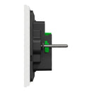 Clipsal Grid Plate and Cover, Clipsal Solis, 3 Gang, Horizontal Matt Black/ Matt White- 1043PUA-ZB, 1043PUA-ZW