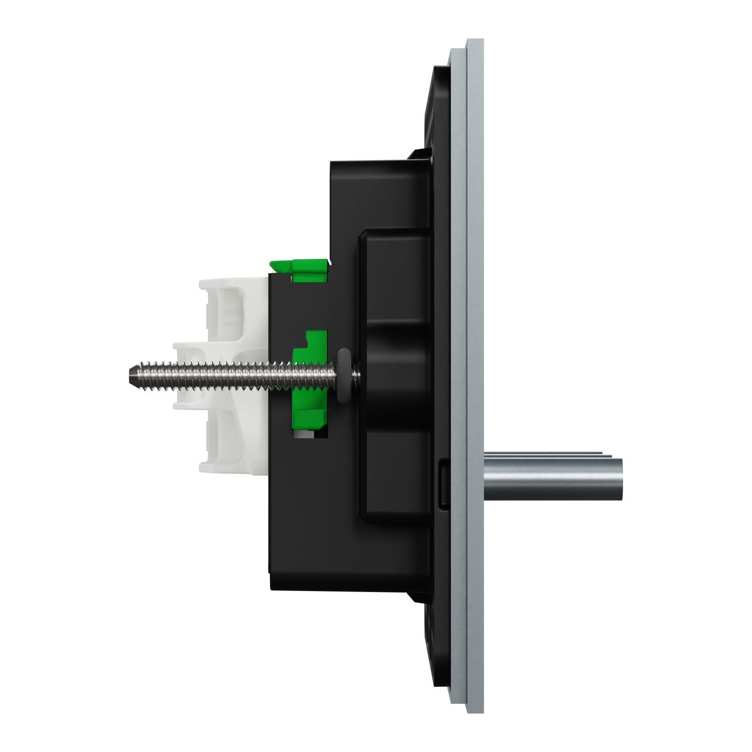 Clipsal Flush Switch, Clipsal Solis T Series, Horizontal Mount, 3 Gang Platinum 230V-240V- 1043TA-PT