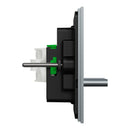 Clipsal Flush Switch, Clipsal Solis T Series, Horizontal Mount, 3 Gang Platinum 230V-240V- 1043TA-PT