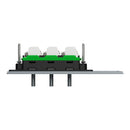 Clipsal Flush Switch, Clipsal Solis T Series, Horizontal Mount, 3 Gang Platinum 230V-240V- 1043TA-PT
