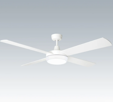 Brilliant TEMPEST-SUPREME 52in. with Light Ceiling Fan Tri- White 50W 240V - 20907/05