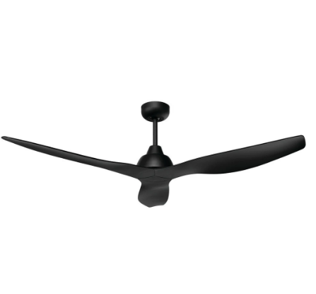 Brilliant BAHAMA- 52in. Ceiling Fan Black-Black 32W 240V - 19587/05