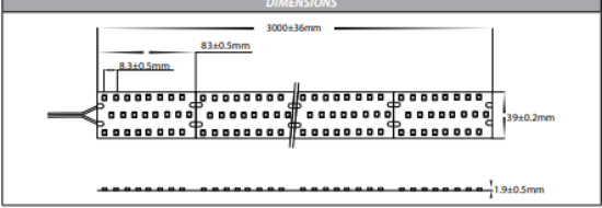 Havit LED Strip 5500K 46W 24V IP20 - HV9783-IP20-252-5K Sold per metre and 5 metre roll - Havit Lighting