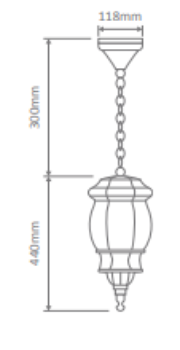 Domus GT-690 Vienna Large Interior Pendant Beige / Black / Burgundy / Green / White 240V IP23 - 15980, 15981, 15982, 15983, 15985 - Domus Lighting