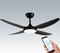 AMARI SMART- 52in 4-Blade DC Ceiling Fan with LED CCT Light  Brilliant Lighting