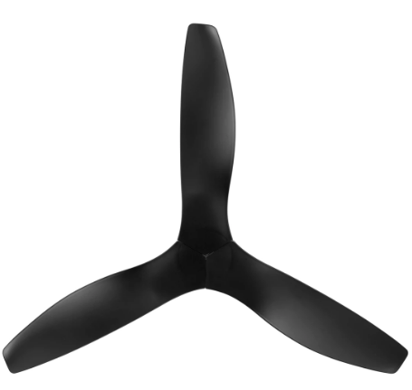 Brilliant BAHAMA- 52in. Ceiling Fan Black-Black 32W 240V - 19587/05