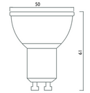 Azoogi GU10 15° LED Lamps and Globes 2700K 4000K 6000K 8W 240V - GU003, GU004, GU005