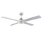 Brilliant TEMPO 48in. Ceiling Fan Black / White / Brushed Chrome - 100010/06, 100010/05, 100010/13 - Brilliant Lighting