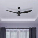 Brilliant BAHAMA- 52in. Ceiling Fan Black-Black 32W 240V - 19587/06