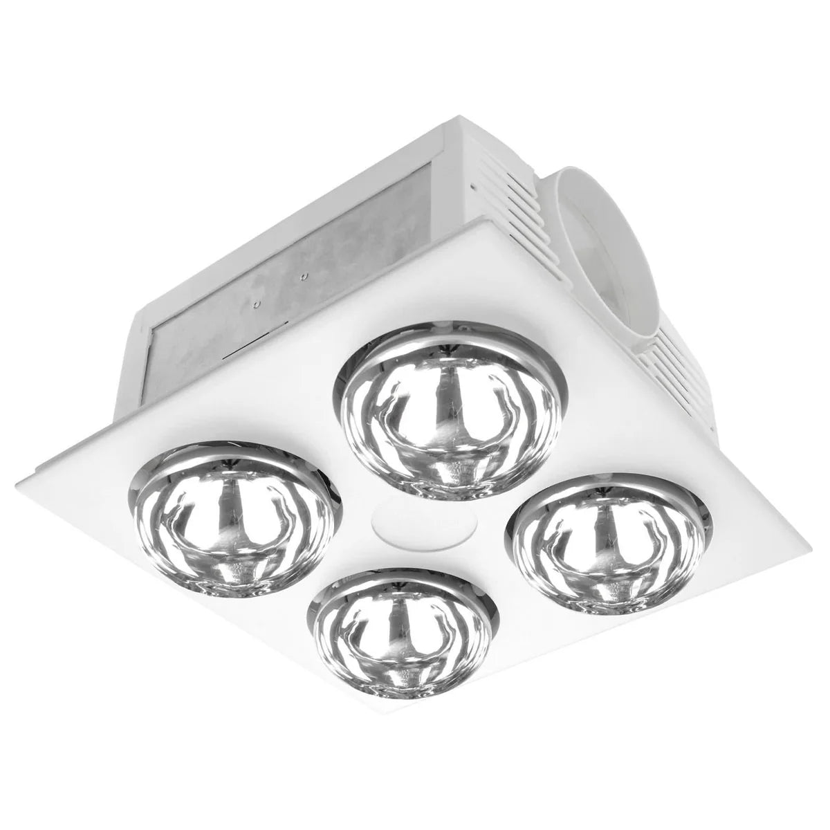 Brilliant HORIZON- LED 4 Light Bathroom Mate Tri- White/ Silver 9W 240V - 19849/05
