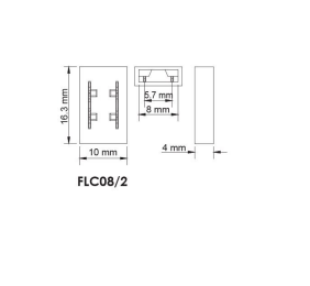 SAL QUICK CONNECT FLC08/2 LED Strip Kit - FLC08/2 - SAL Lighting