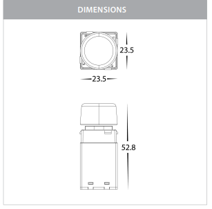 Havit LED Dial Dimmer Electrical Accessories 240V IP20 - HV9625 - Havit Lighting