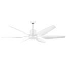 Brilliant AVIATOR 66in. Ceiling Fan White / Oil-Rubbed Bronze 2 x 15W 240V - 18516/05,18516/14 - Brilliant Lighting