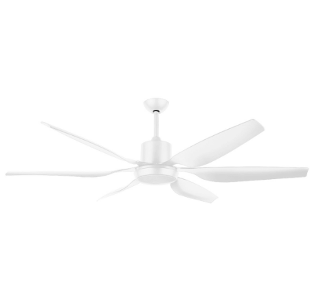 Brilliant AVIATOR 66in. Ceiling Fan White / Oil-Rubbed Bronze 2 x 15W 240V - 18516/05,18516/14 - Brilliant Lighting