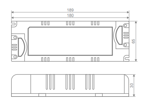 Domus NON-DIM DRIVER Accessories White 20W/ 30W/ 60W/ 100W 24V IP20 - 20208, 20209, 20211, 20213