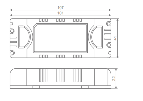 Domus  Dimmable Driver Accessories White 20W/ 30W/ 60W/ 100W 24V IP20 - 20216, 20217, 20219, 20221