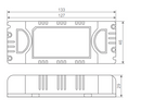 Domus  Dimmable Driver Accessories White 20W/ 30W/ 60W/ 100W 24V IP20 - 20216, 20217, 20219, 20221