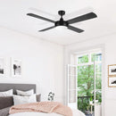 Brilliant TEMPEST LED- 52in. with Light Ceiling Fan Tri- White/ Black/ Brushed Chrome 50W 240V - 20580/13, 20580/06, 20580/05