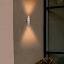 Brilliant SEAFORD - Up/Down Exterior Wall Lights 3000K 316 Stainless Steel 4W 240V IP65 - 20607/16