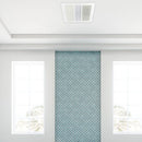 Brilliant SOLACE- 4-in-1 Bathroom Mate Ceiling Fans 4200K White/ Black 35W 240V IP20 - 21476/06, 21476/05