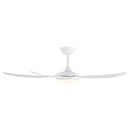 Brilliant AMARI 56in with LED Light 5 Blade Ceiling Fan Tri- Matt White/ Matt Black 35W 220-240V - 21725/06, 21725/05