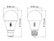 SAL LGS4TC Lamps and Globes Tri - Opal 4W 240V IP20 - LGS4TC/B22, LGS4TC/E27 - SAL Lighting