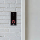 Brilliant DOORBELL- WiFi Video Doorbell and Chime Smart Lighting Controls Black IP44 - 22163/06