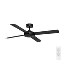 Brilliant Tempest ABS 52" DC Ceiling Fan Black/ White 30W 240V- 22235/06