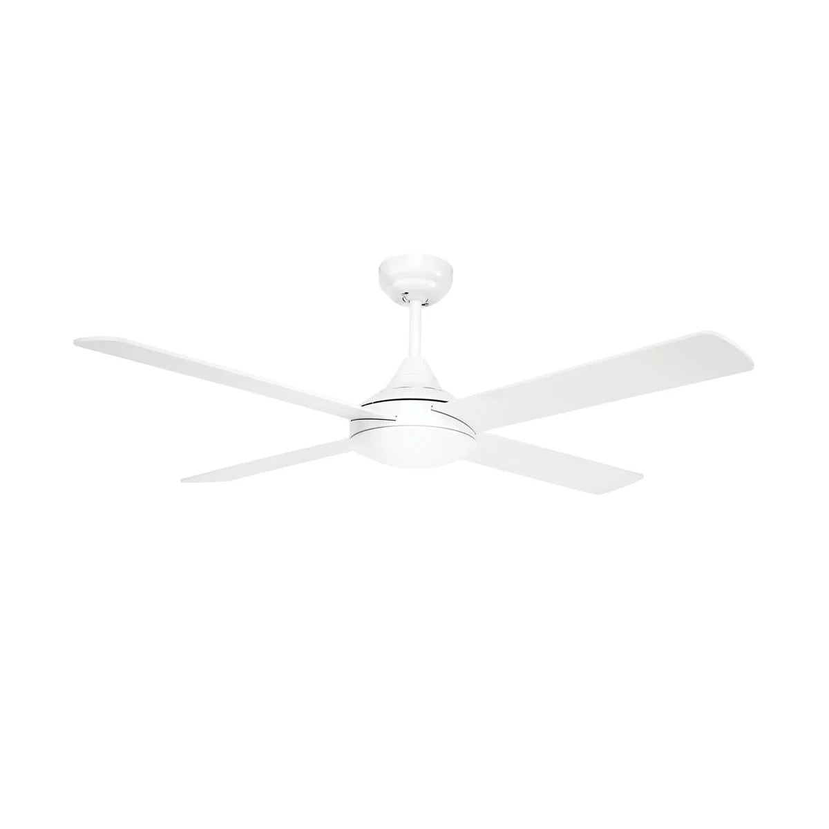 Brilliant Tempo Plus 48" AC Ceiling Fan Brushed Chrome/ White/ Black 65W 240V- 22270/13, 22270/06, 22270/05