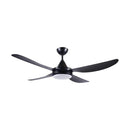 Brilliant Vector-II 56'' AC 4-Blade Ceiling Fan Tri- Black/ White 55W 240V- 22565/06, 22565/05