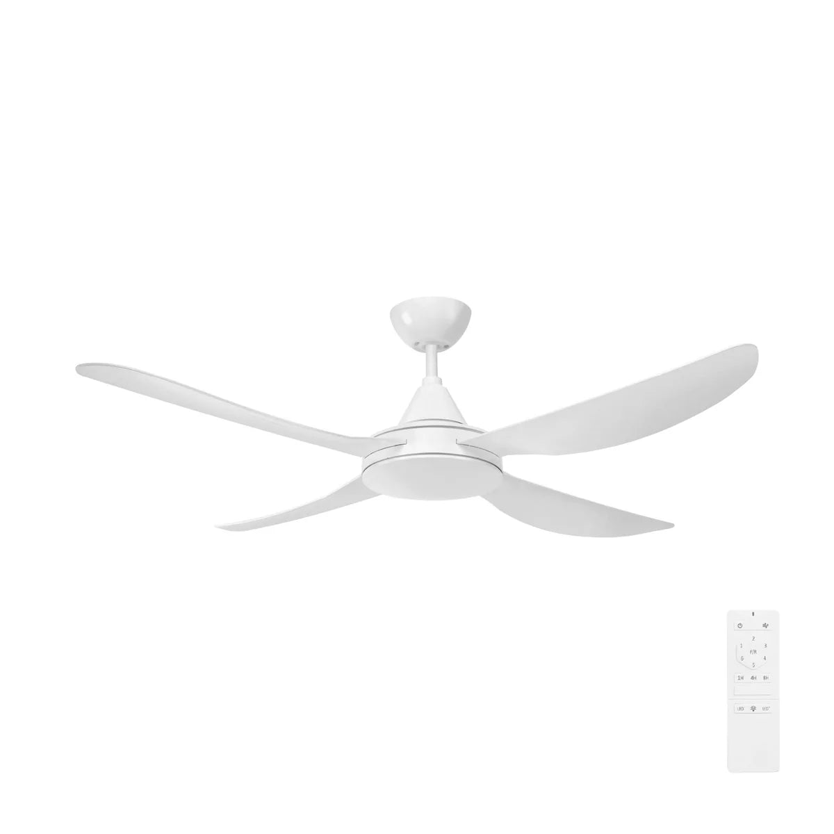 
Brilliant Vector 48” DC Ceiling Fan Black/ White 40W 240V- 22687/06, 22687/05
