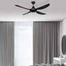 Brilliant Vector 52" DC Ceiling Fan Black/ White 40W 240V- 22689/06, 22689/05