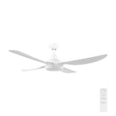 Brilliant Vector 48’’ DC Ceiling Fan Tri- Black/ White 40W 240V- 22693/05, 22693/06