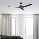 Brilliant Solana 48" AC ABS Ceiling Fan Black/ White 55W 240V- 22759/06, 22759/05