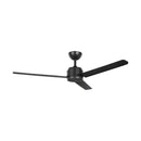 Brilliant Solana 52" AC ABS Ceiling Fan Black/ White 55W 240V-  22761/06, 22761/05