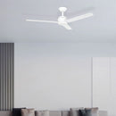 Brilliant Solana 52" AC ABS Ceiling Fan Black/ White 55W 240V-  22761/06, 22761/05