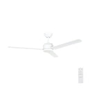 Brilliant Solana 48" DC ABS Ceiling Fan Black/ White 30W 240V- 22763/06, 22763/05