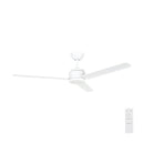 Brilliant Solana 52" DC ABS Ceiling Fan Black/ White 30W 240V- 22765/06, 22765/05